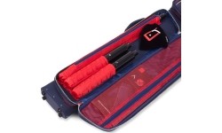 Twardy futerał na kije, Cuetec Pro Line, granatowy, 2x4, 85 cm