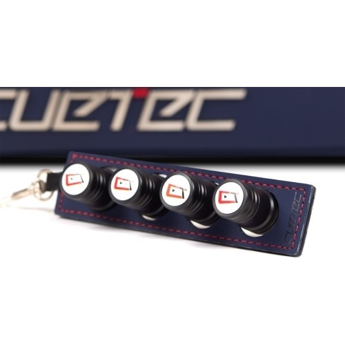 Twardy futerał na kije, Cuetec Pro Line, granatowy, 2x4, 85 cm