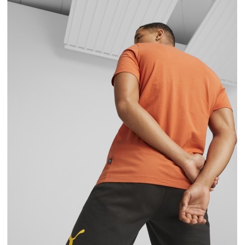 Puma Graphics Court Tee koszulka męska Chili Orange 674481 94