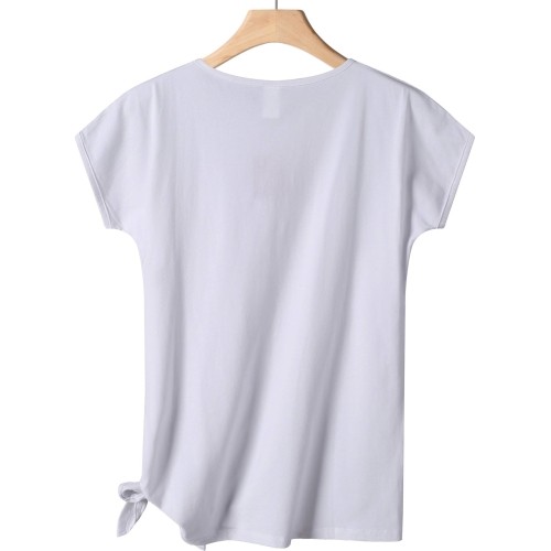 Glo Story Palaidinė Moterims White WPO 4181-5