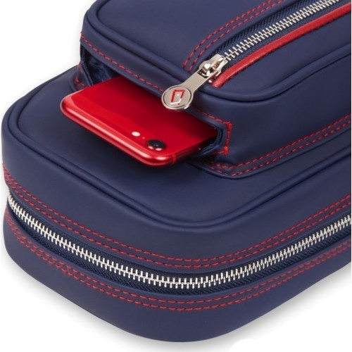 Miękki futerał na kije, Cuetec Pro Line, granatowy, 4x8, 85 cm