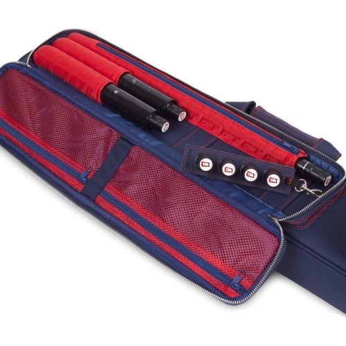 Miękki futerał na kije, Cuetec Pro Line, granatowy, 4x8, 85 cm