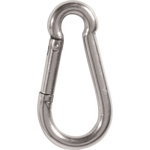 80 MM STAINLESS STEEL CARABINER