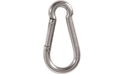 80 MM STAINLESS STEEL CARABINER