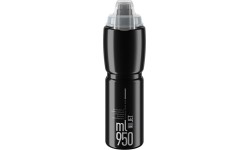 Bidon ELITE Jet Plus 950 ml, błyszczący czarny
