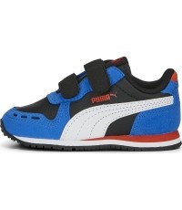 Buty dziecięce Puma Cabana Racer SL 20 V Inf, czarno-niebieskie 383731 07