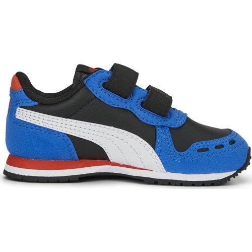 Buty dziecięce Puma Cabana Racer SL 20 V Inf, czarno-niebieskie 383731 07