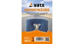 Pompowana poduszka podróżna turystyczna Zagłówek Rogal Yate - Niebieska