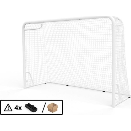 BERG SportsGoal S i M plastikowe stopy z rurą do zakopania (4 szt.)