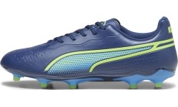 Buty piłkarskie męskie Puma King Match FG/AG Persian Blue 107570 02