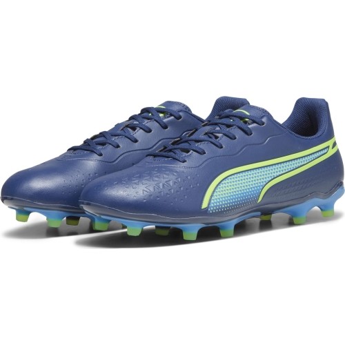 Buty piłkarskie męskie Puma King Match FG/AG Persian Blue 107570 02