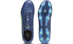 Buty piłkarskie męskie Puma King Match FG/AG Persian Blue 107570 02