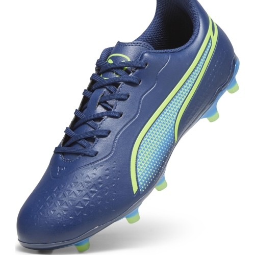 Buty piłkarskie męskie Puma King Match FG/AG Persian Blue 107570 02