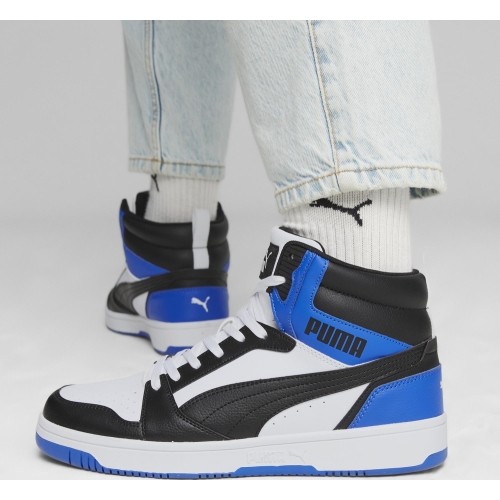 Puma Avalynė Vyrams Rebound V6 White Blue Black 392326 10