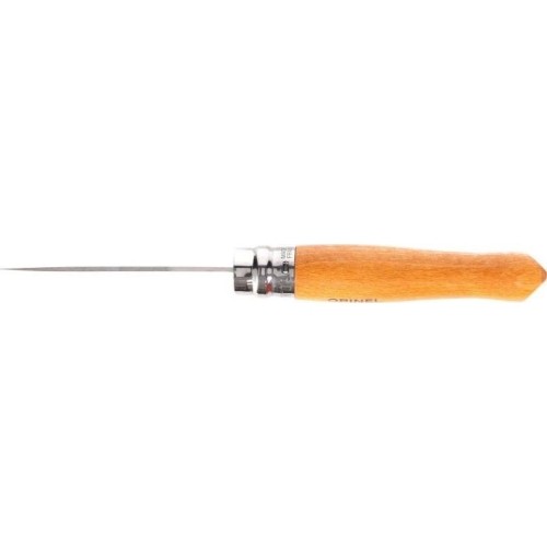 Nóż Opinel 9 carbon z rękojeścią bukową w blistrze