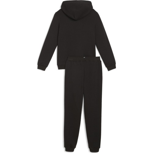 Dres sportowy dla młodzieży Puma Power Sweat Suit, czarno-żółty 679999 51