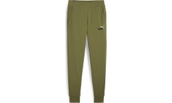 Spodnie sportowe męskie Puma Ess+ 2 Col Logo, zielone 586768 35