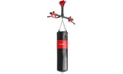 Wielofunkcyjny drążek ścienny/sufitowy z uchwytem na worek treningowy Marbo MS-D202 - 120x55 cm