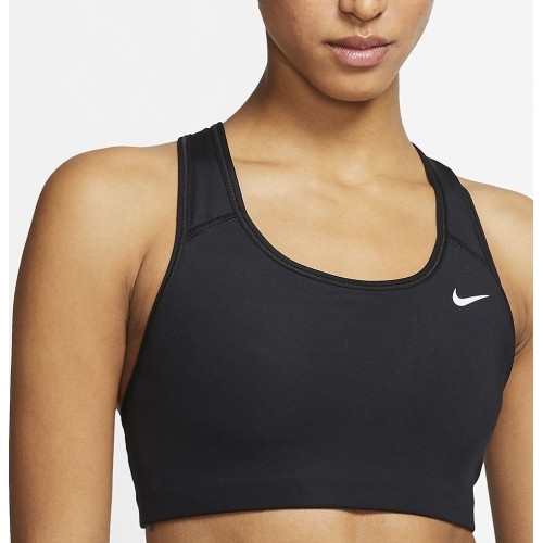 Stanik sportowy Nike Swoosh Bra Non Pad, czarny BV3630 010