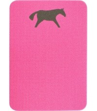 Mata do siedzenia Yate Horse, 40x28,5x1 cm - różowa