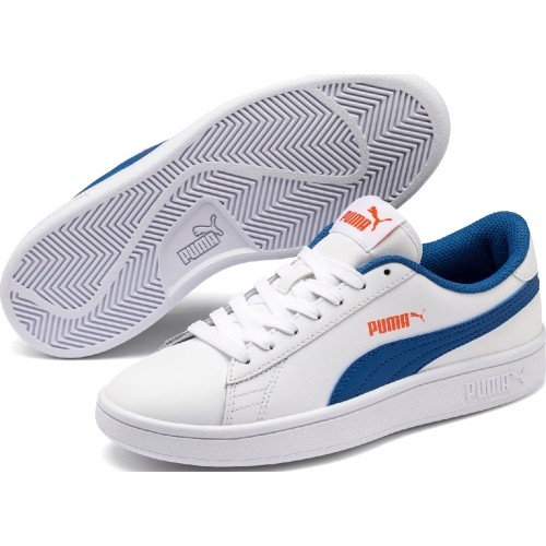 Buty Puma Smash V2 L JR White 365170 16