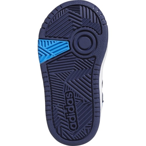 Buty dziecięce Adidas Hoops Mid 3.0 AC I niebieskie GW0406