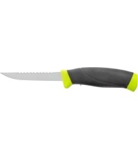 Nóż Morakniv Fishing Comfort Scaler 098 z ząbkami, stal nierdzewna