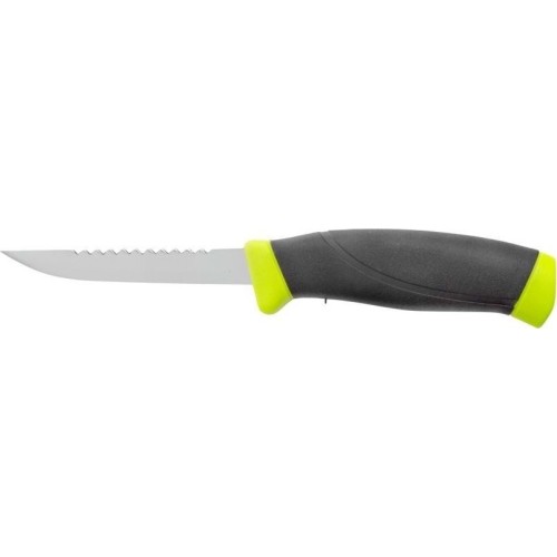 Nóż Morakniv Fishing Comfort Scaler 098 z ząbkami, stal nierdzewna