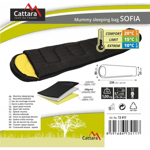 Śpiwór Cattara Sofie +10 °C