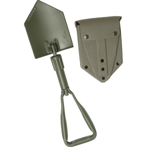 GERMAN TRIFOLD SHOVEL WITH POUCH