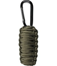 Zestaw survivalowy paracord, mały, zielony