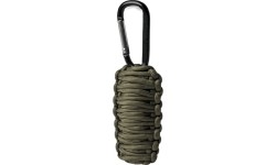 Zestaw survivalowy paracord, mały, zielony