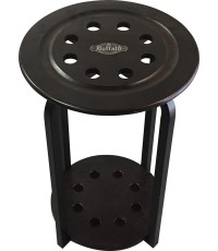 Stojak na kije bilardowe Buffalo okrągły 8 kijów ciemny brąz