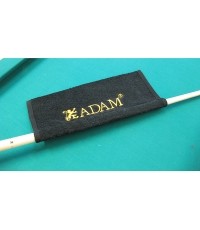 Ręcznik Adam, czarny, z etui, 33x16 cm