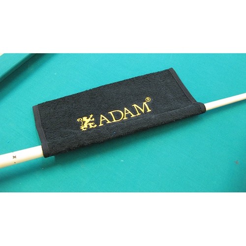 Ręcznik Adam, czarny, z etui, 33x16 cm
