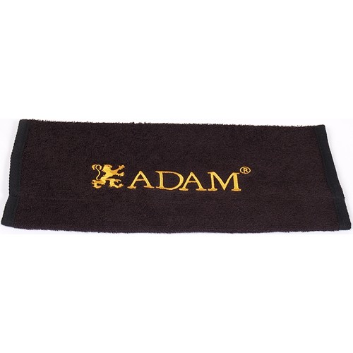 Ręcznik Adam, czarny, z etui, 33x16 cm