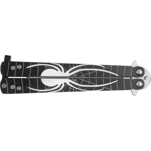 Nóż Joker JKR343 z motywem pająka-motyla