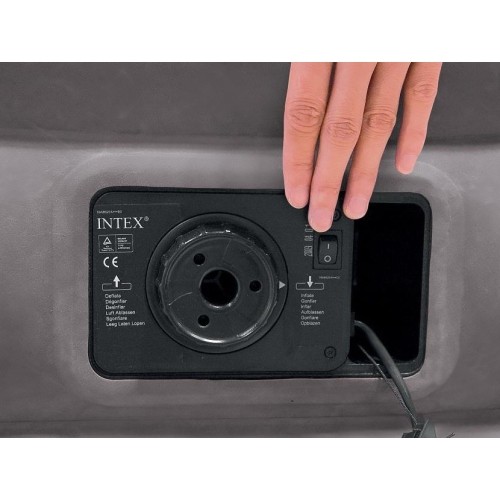 Materac dmuchany 203x152 cm z pompką Intex 64136ND