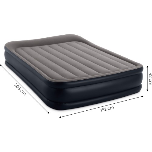 Materac dmuchany 203x152 cm z pompką Intex 64136ND