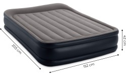 Materac dmuchany 203x152 cm z pompką Intex 64136ND