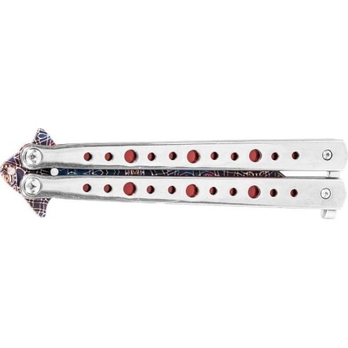 Damasceński nóż motylkowy Joker JKR646