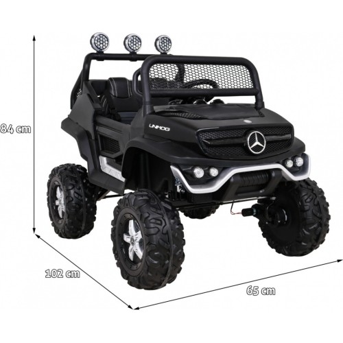 Pojazd Mercedes BENZ UNIMOG Czarny