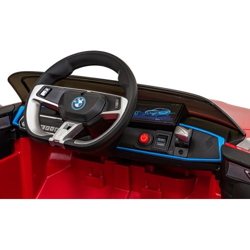 BMW I4 Red