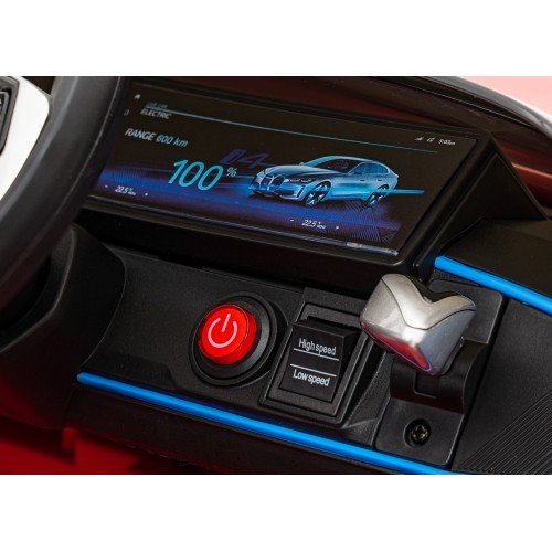 BMW I4 Red