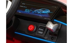 BMW I4 Red