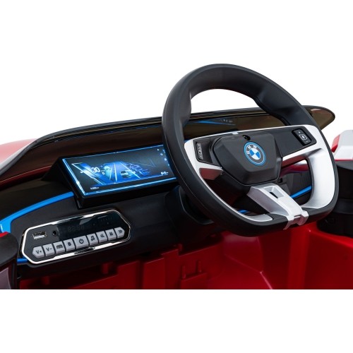 BMW I4 Red