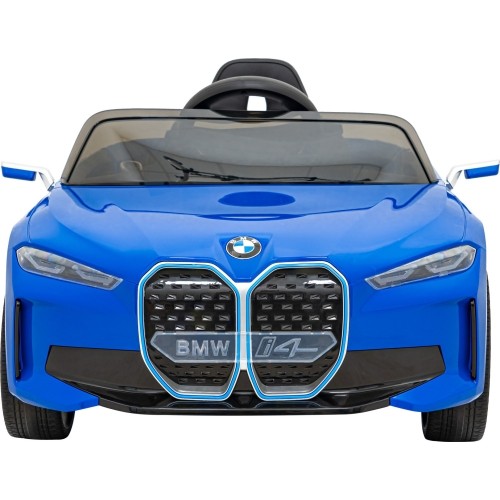 Pojazd elektryczny BMW I4 niebieski