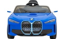 Pojazd elektryczny BMW I4 niebieski