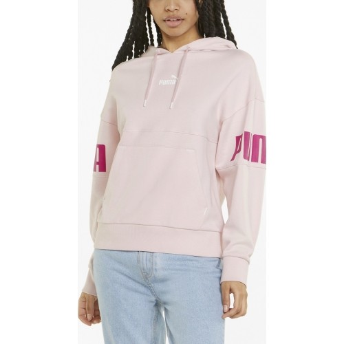 Bluza damska Puma Power Colorblock różowa 847125 16