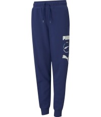 Spodnie młodzieżowe Puma Alpha Sweatpants Blue 585895 12